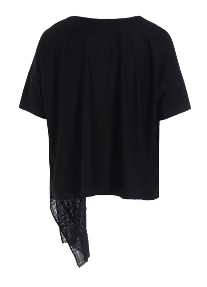 LYOCELL/COTTON HALF SLEEVE T