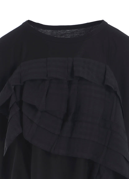 LYOCELL/COTTON HALF SLEEVE T