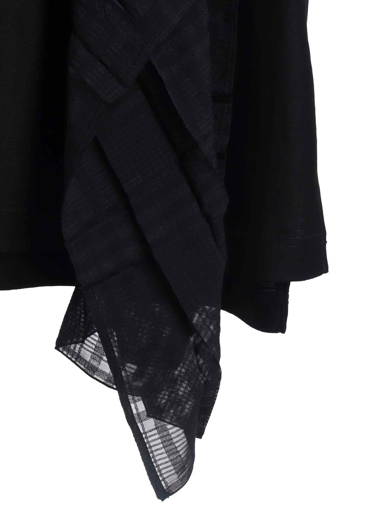 LYOCELL/COTTON HALF SLEEVE LONG T
