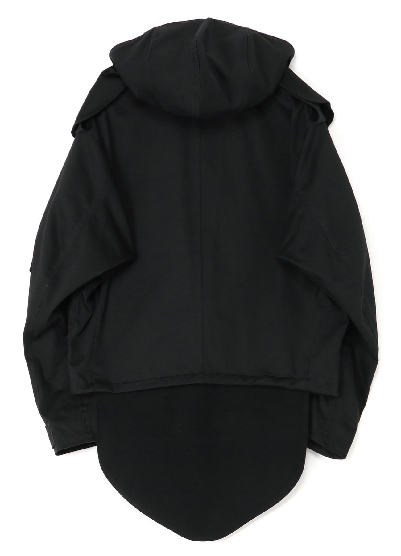 COTTON SATIN+COTTON WOOL LIGHT SERGE PILOT JACKET