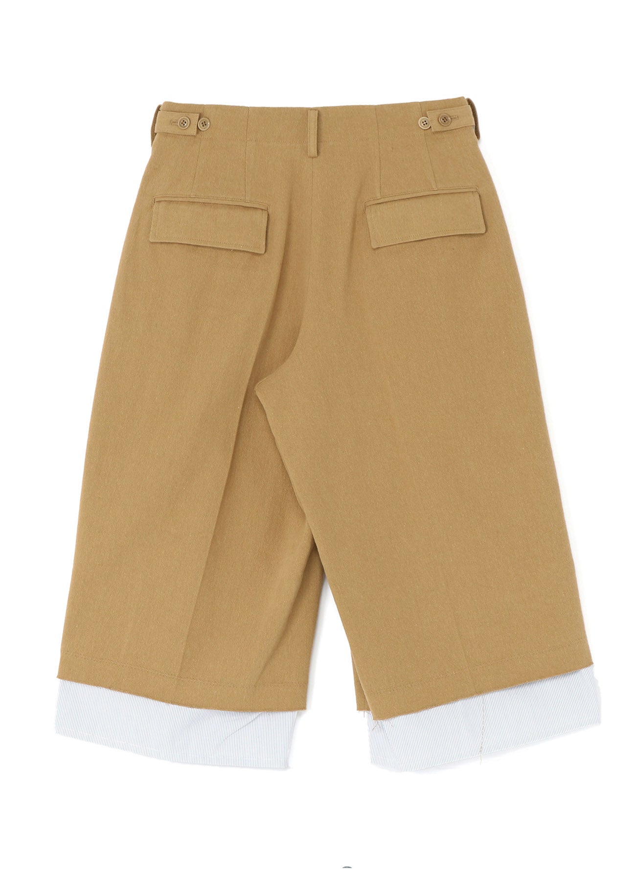 COTTON LINEN SUNDRIED WASHER CUT OF PANTS