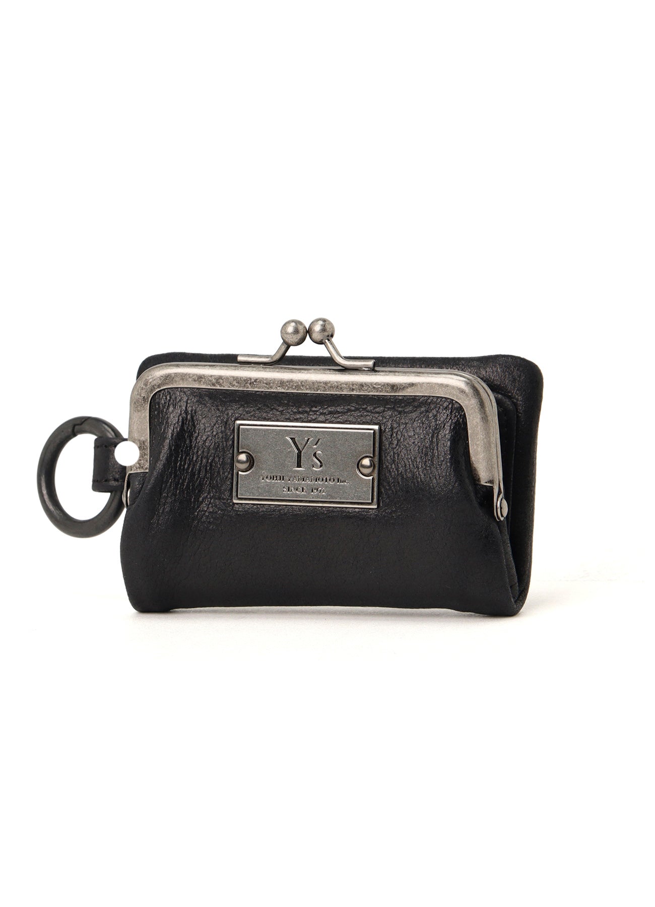 LEATHER KEY CASE W/ METAL CLASP