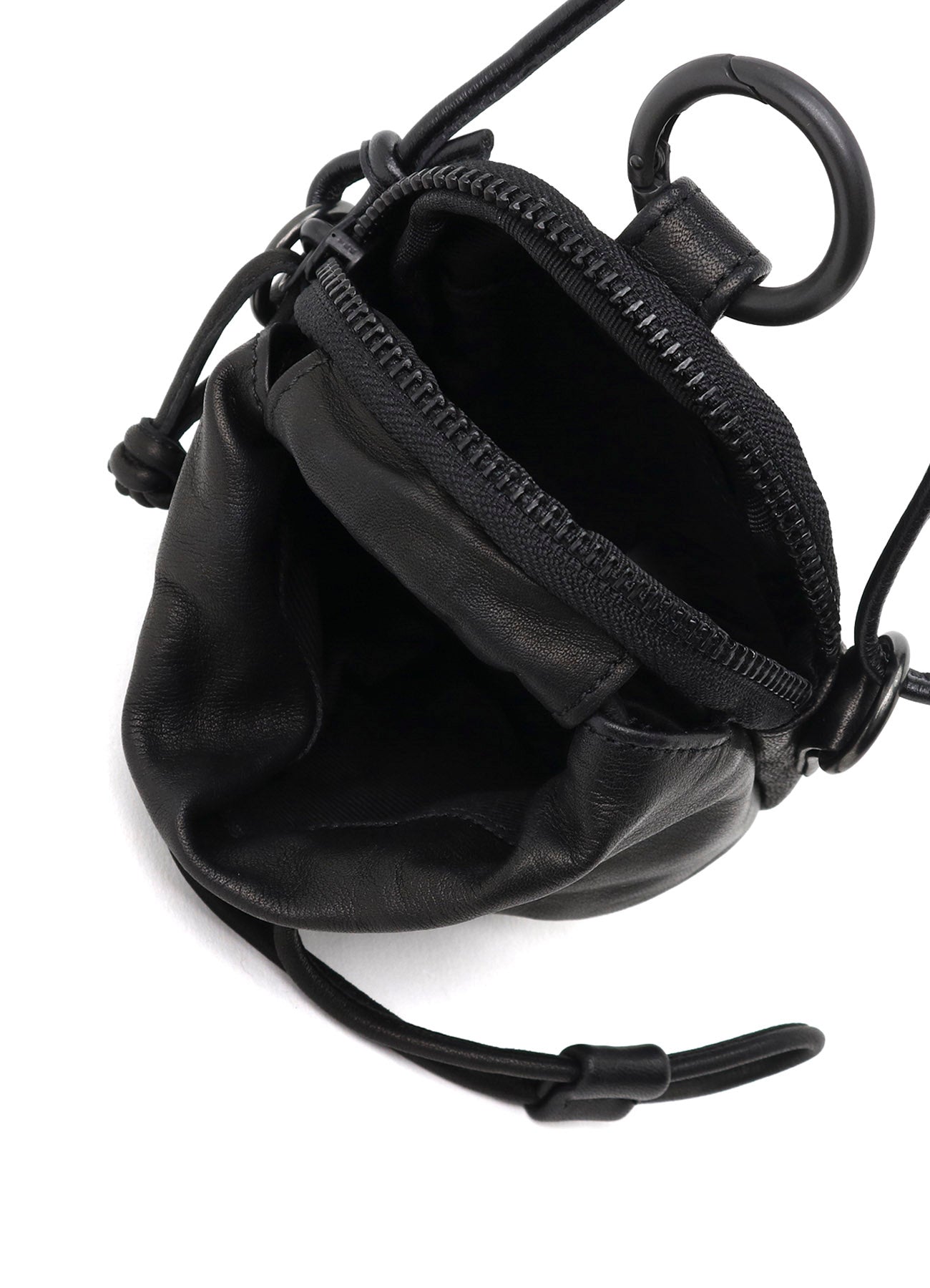 SOFT WATER-DYED LEATHER POUCH