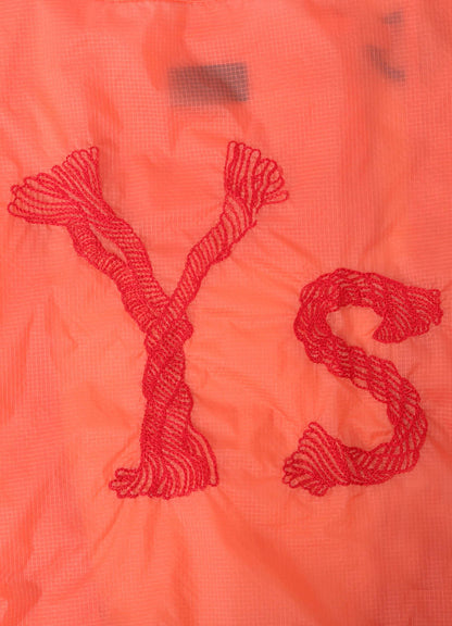 Y'S LOGO STITCH NYLON SHOPPING BAG