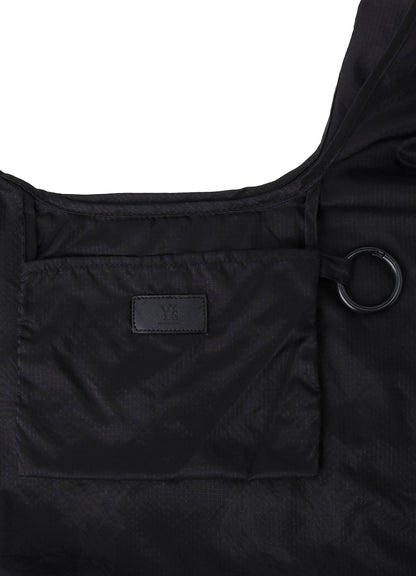 Y'S LOGO STITCH NYLON SHOPPING BAG