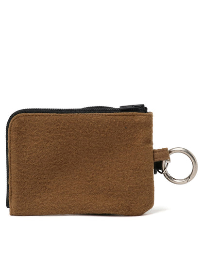 Y'S FLEECE DOUBLE POUCH