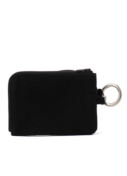 Y'S FLEECE DOUBLE POUCH