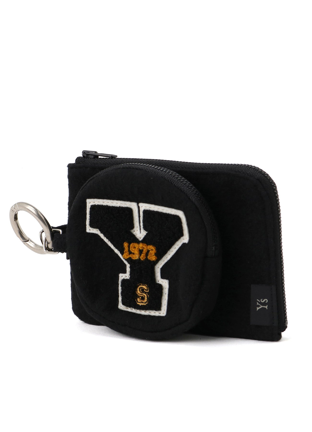 Y'S FLEECE DOUBLE POUCH