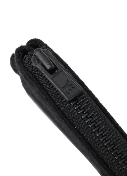 Y'S FLEECE DOUBLE POUCH