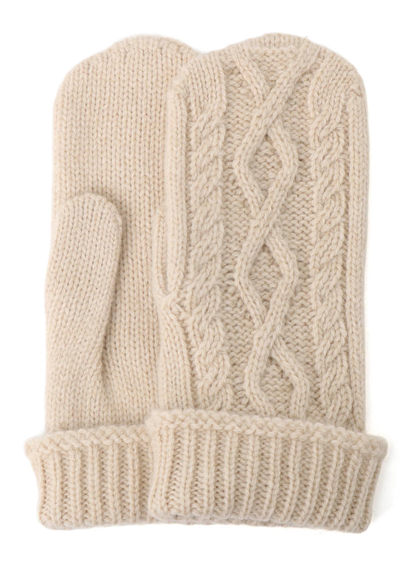 WOOL NYLON MITTENS