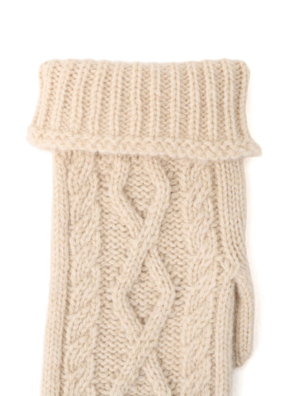 WOOL NYLON MITTENS