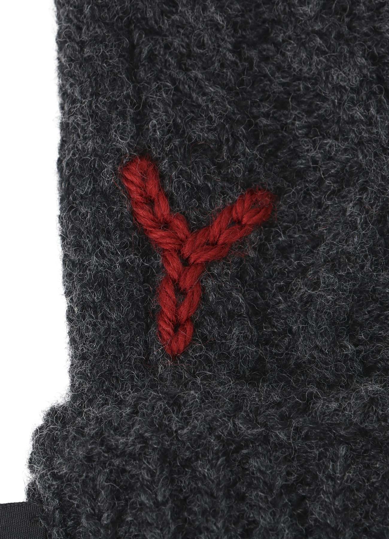 WOOL NYLON MITTENS