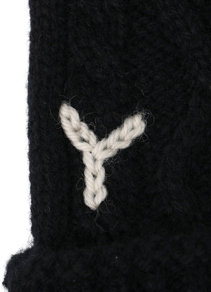 WOOL NYLON MITTENS