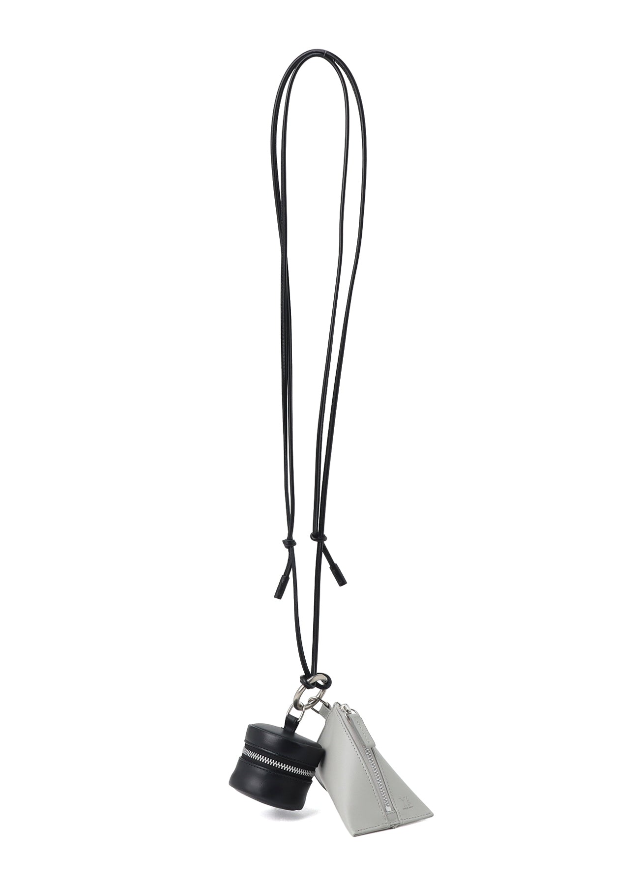LEATHER BLOCK SHOULDER STRAP