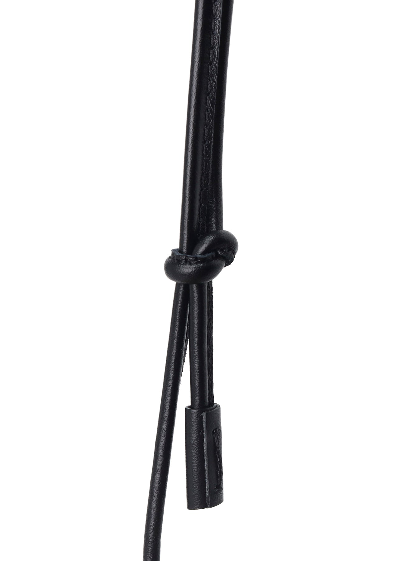 LEATHER BLOCK SHOULDER STRAP