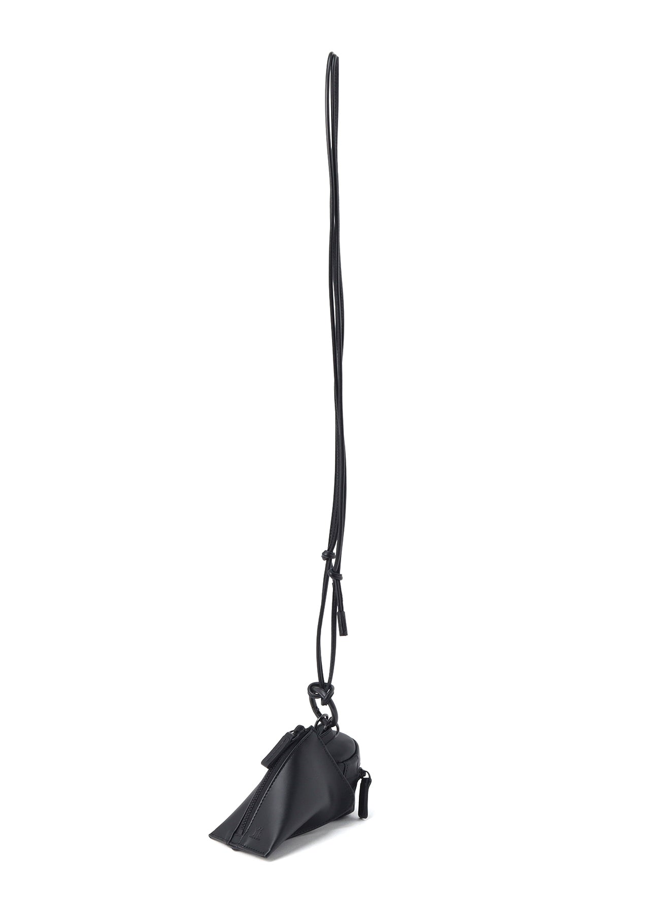 LEATHER BLOCK SHOULDER STRAP