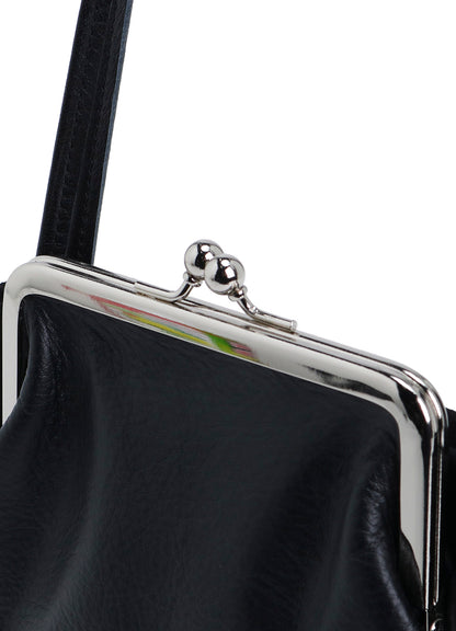 COW LEATHER METAL CLASP NECKLACE