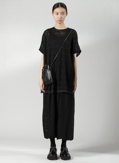 COW LEATHER METAL CLASP NECKLACE