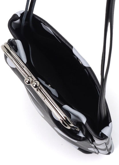 COW LEATHER METAL CLASP NECKLACE