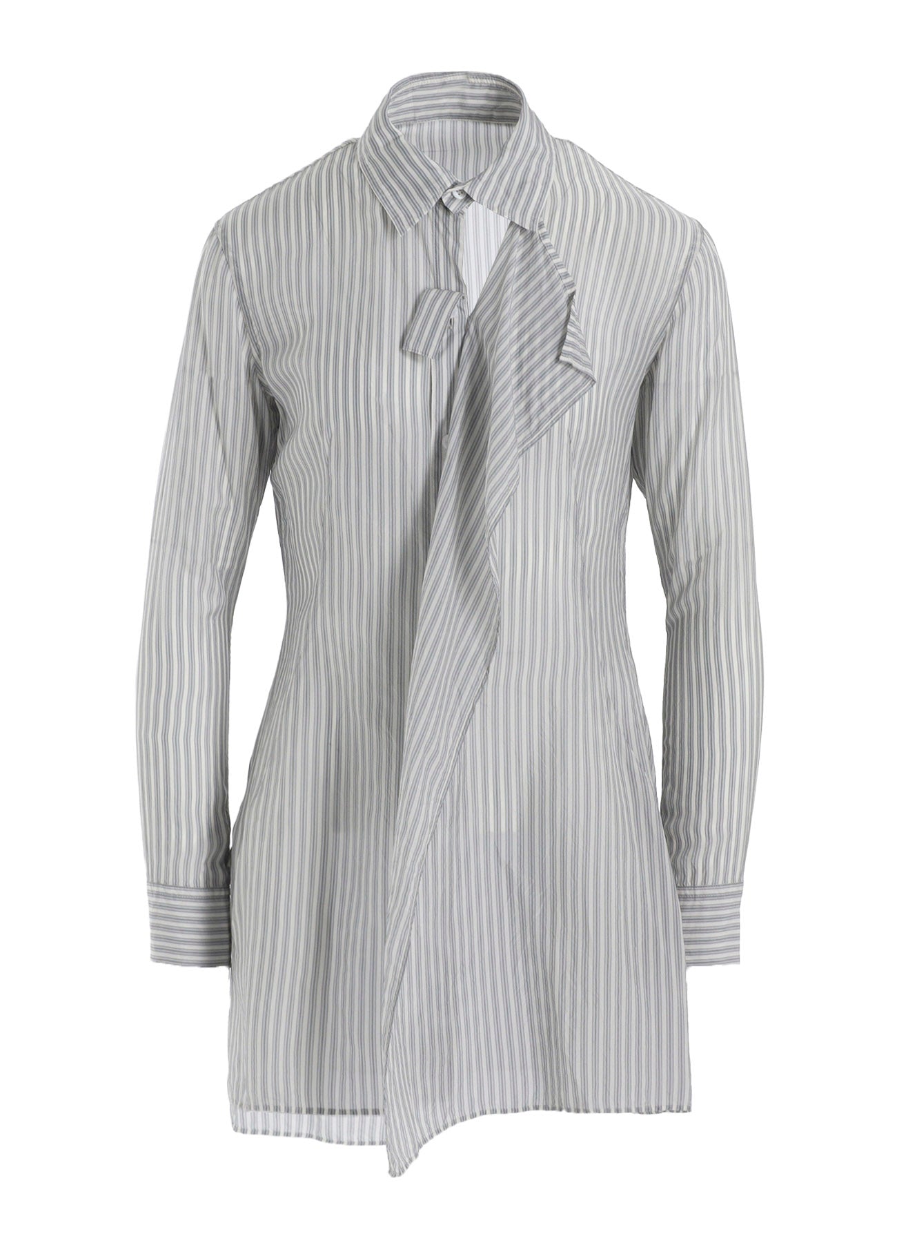 CUPRO STRIPE FRONT CLOTH SHIRT
