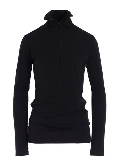 TA/PE DRY SMOOTH HALF ZIP UP T