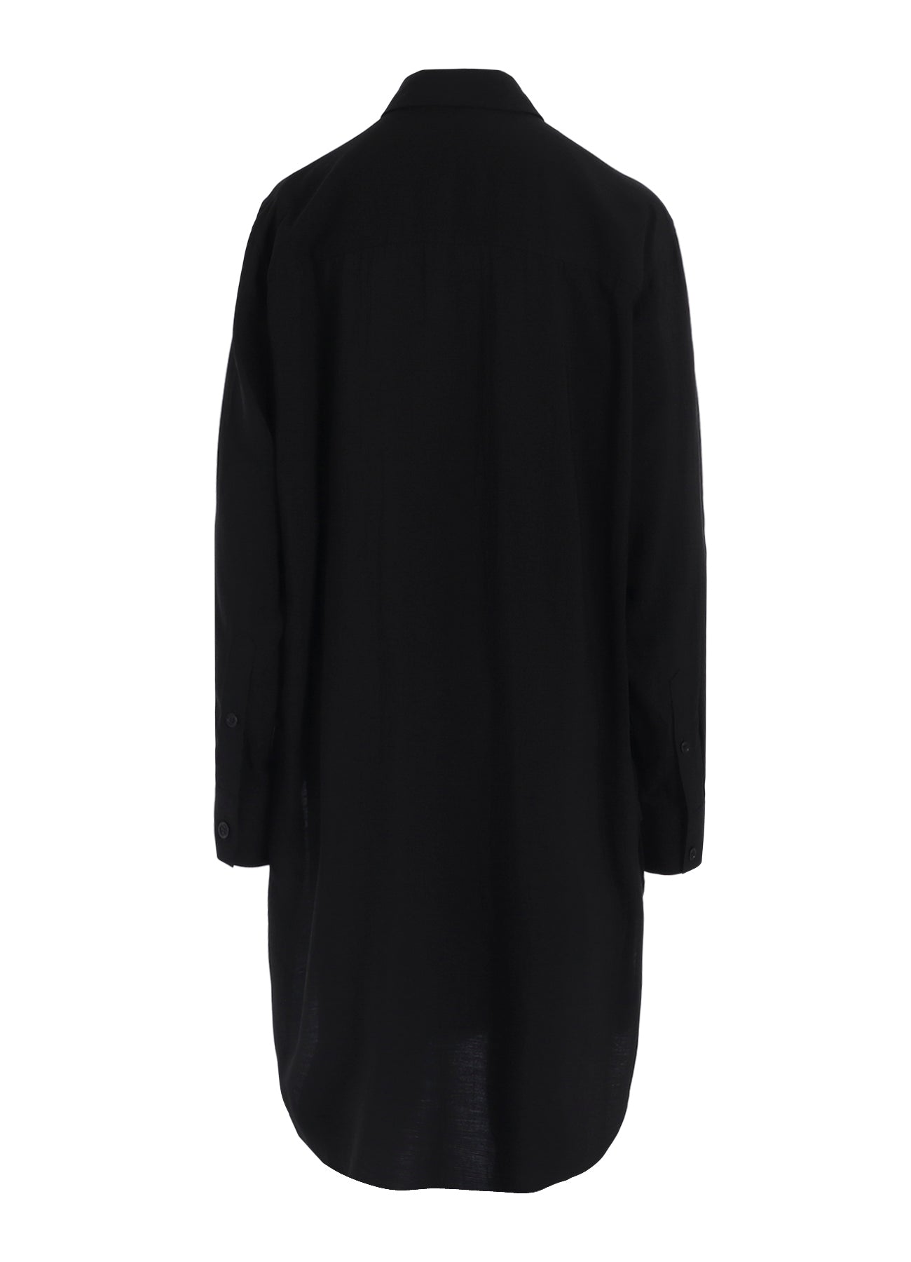 HARD-TWIST SERGELAYERED FRONT SHIRT