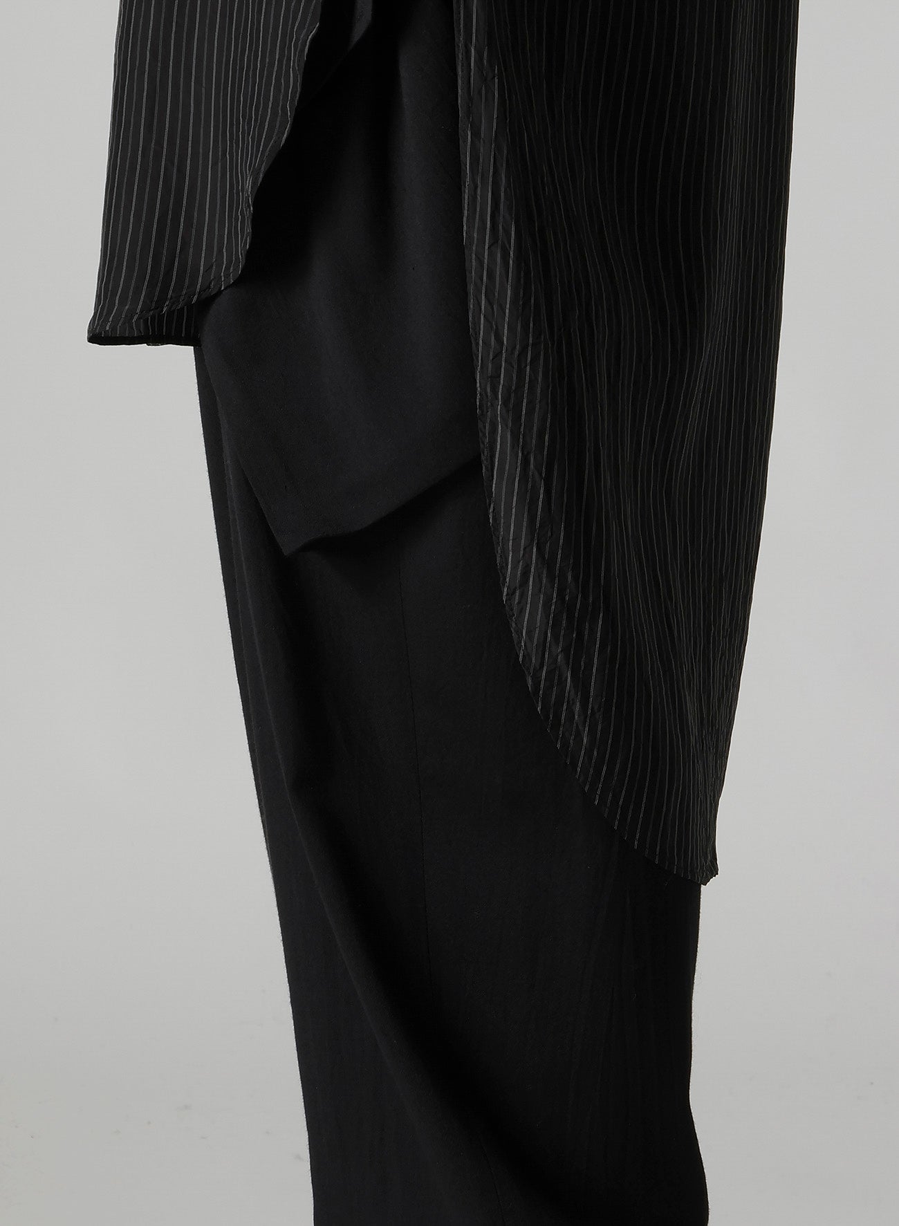 CUPRO STRIPE DOUBLE FRONT SHIRT