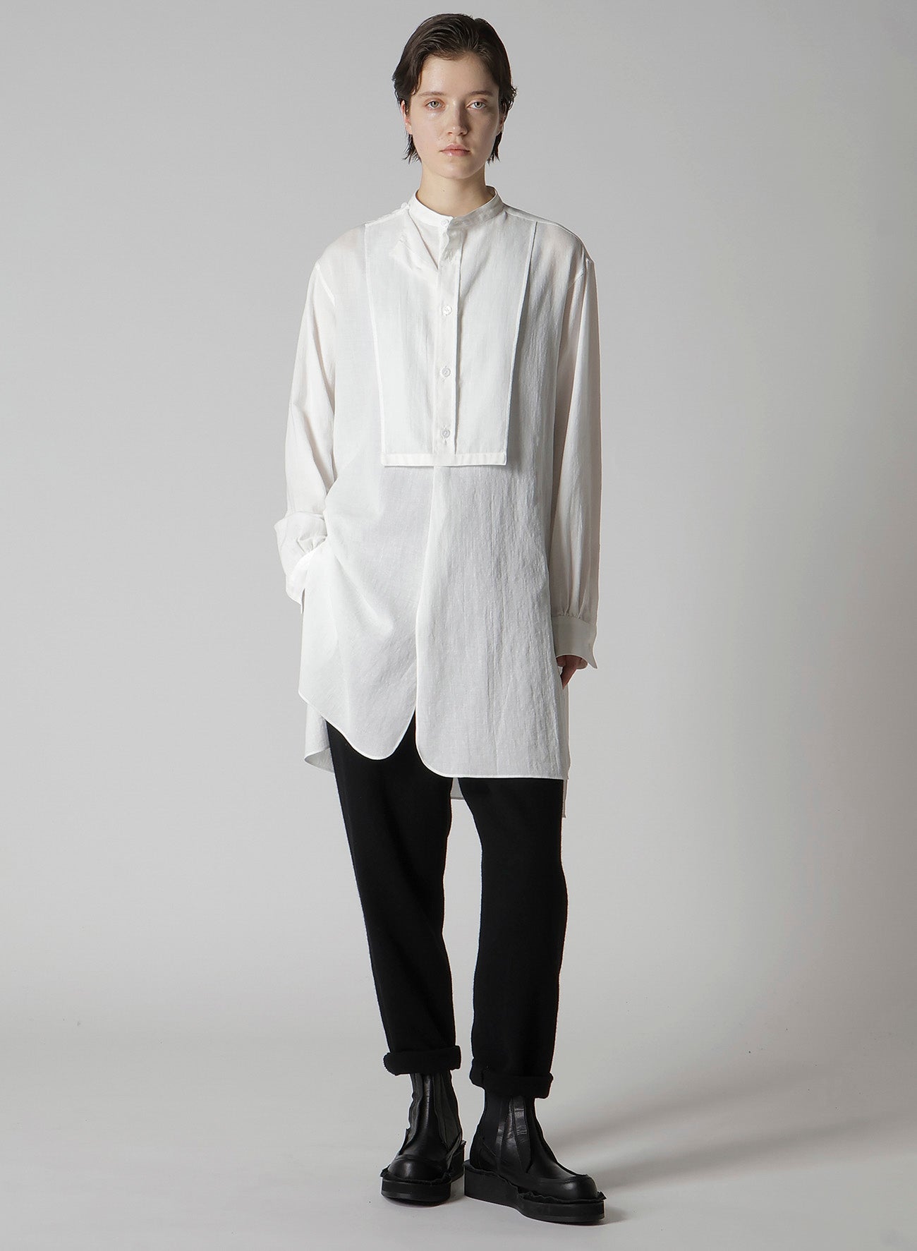 COTTON VIYELLA FRONT CLOTH BLOUSE