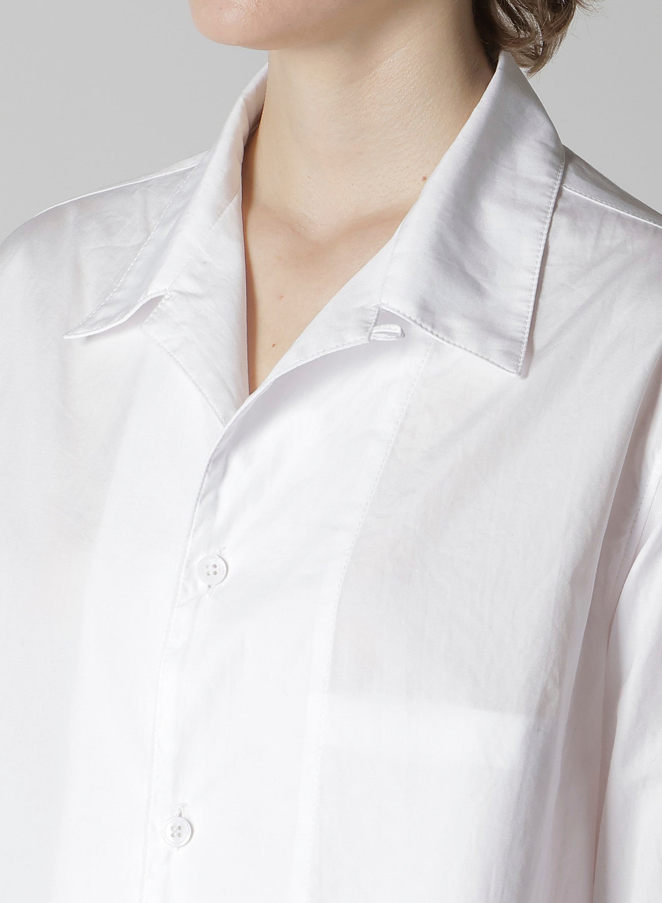 100/2 BROAD OPEN COLLAR SHIRT
