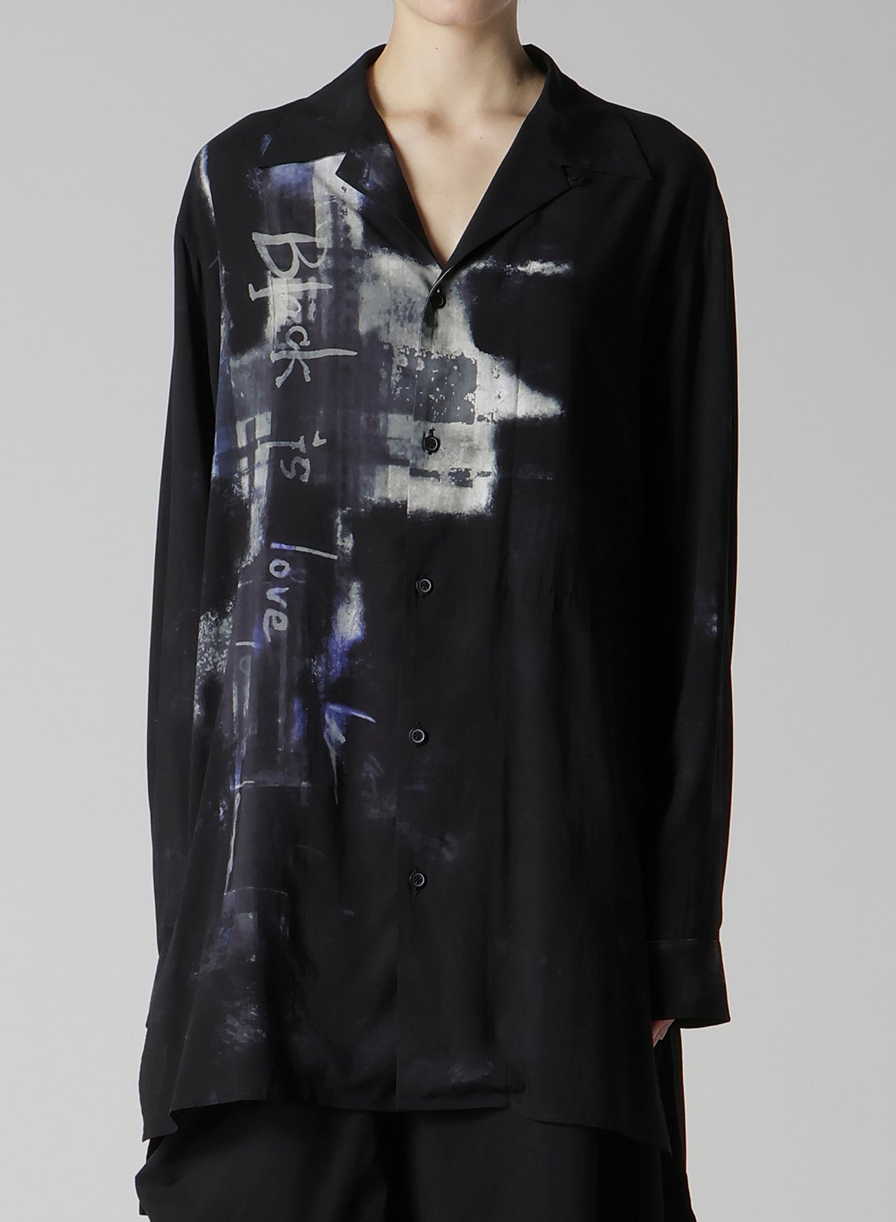 "BLACK IS LOVE" PRINT SHIRT