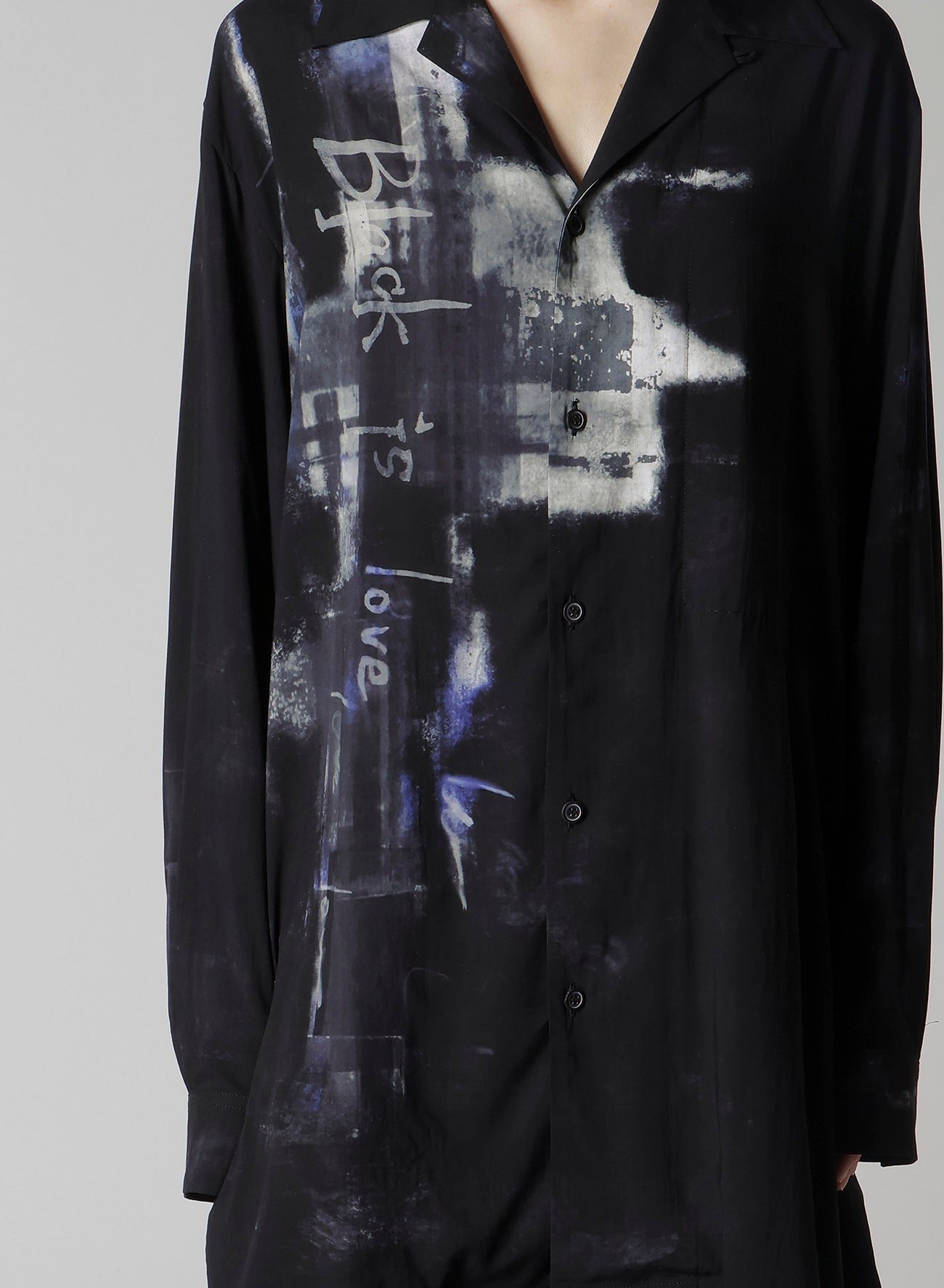 "BLACK IS LOVE" PRINT SHIRT