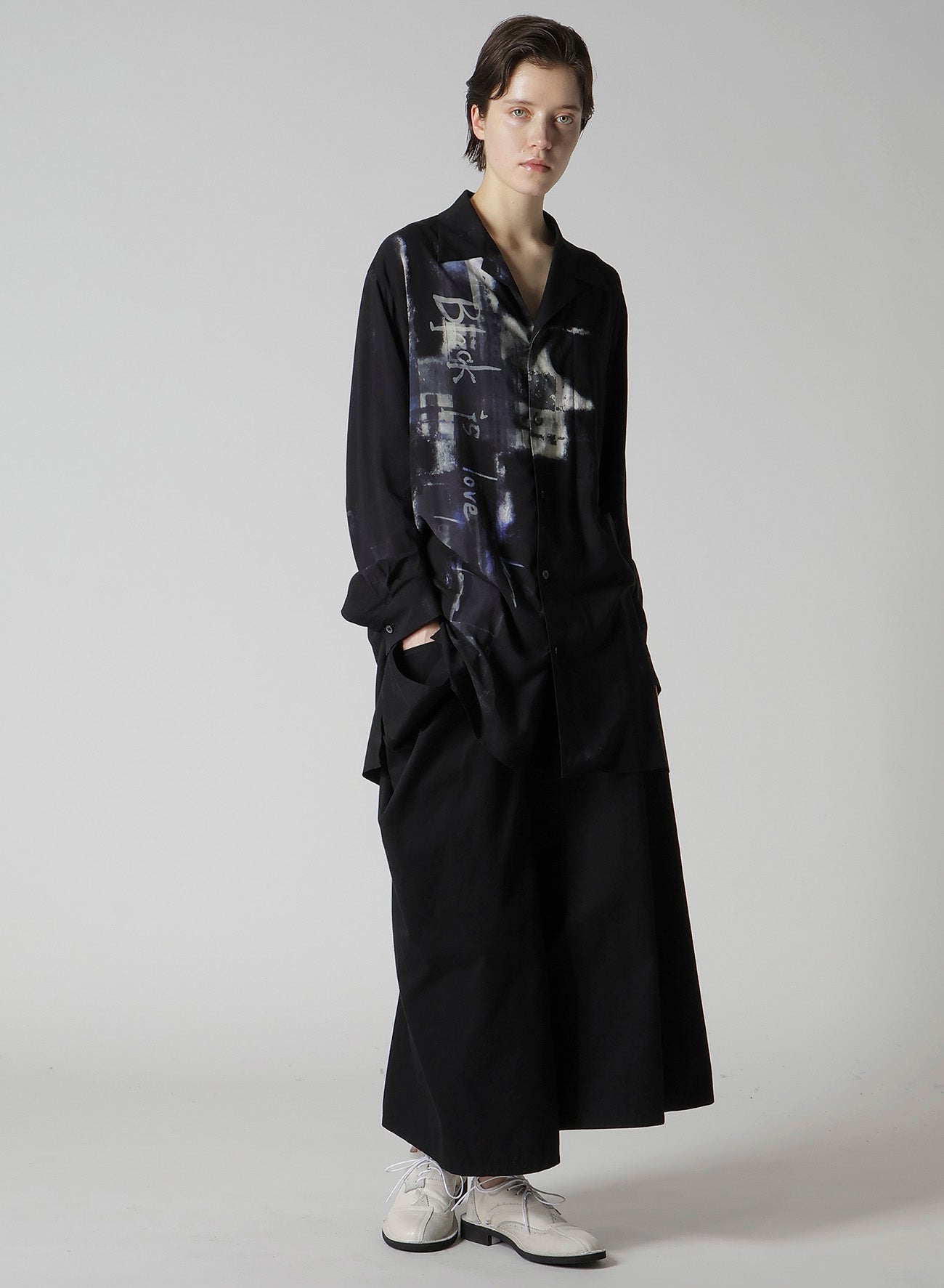 "BLACK IS LOVE" PRINT SHIRT