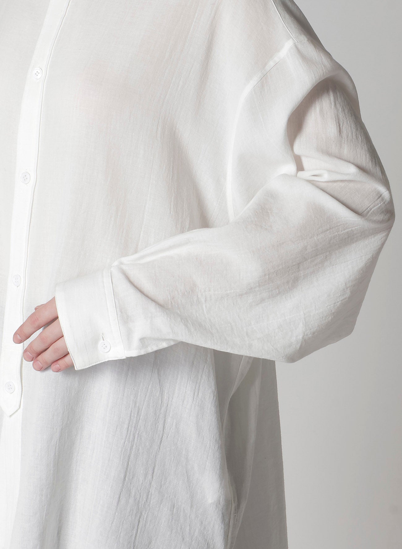 COTTON VIYELLA DESIGN COLLAR BIG BLOUSE