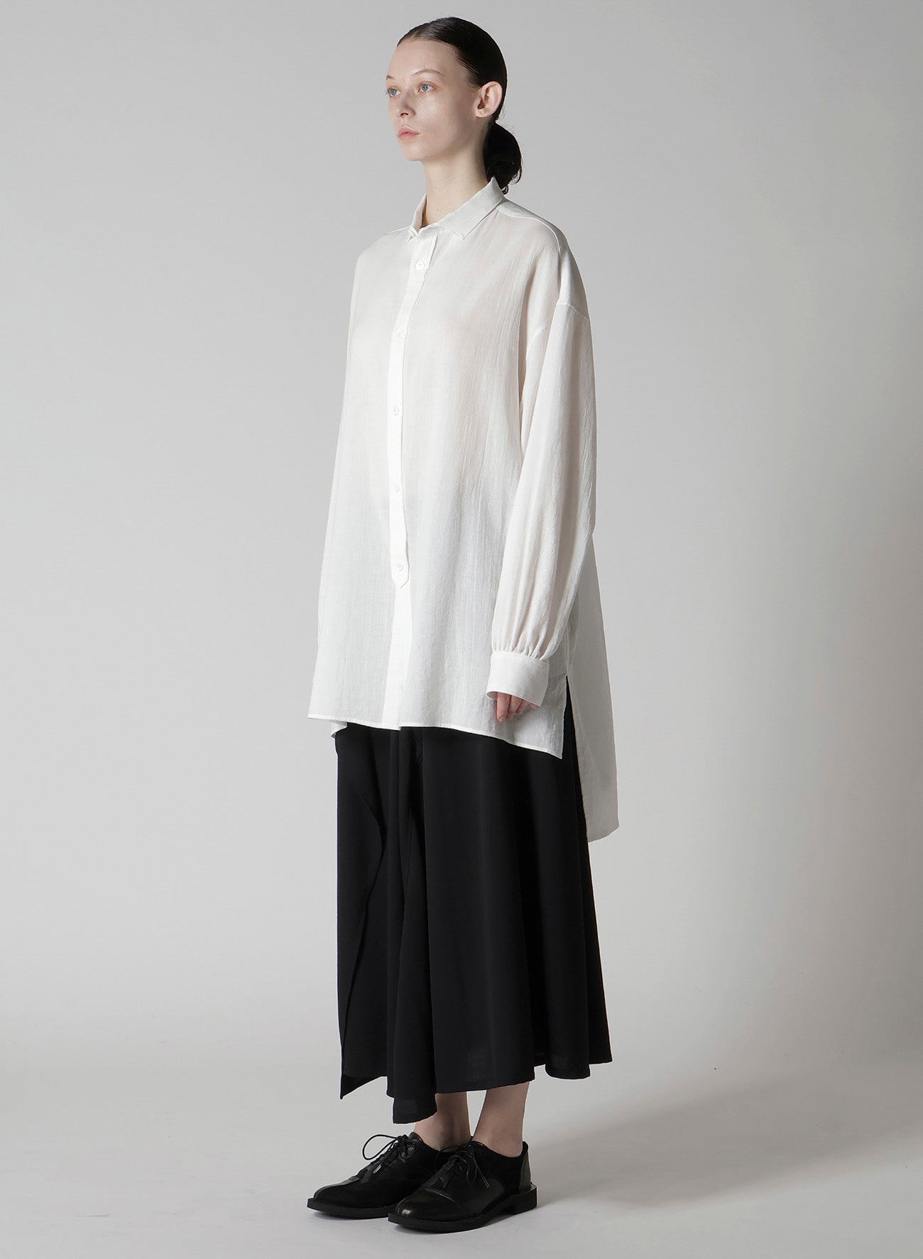 COTTON VIYELLA DESIGN COLLAR BIG BLOUSE