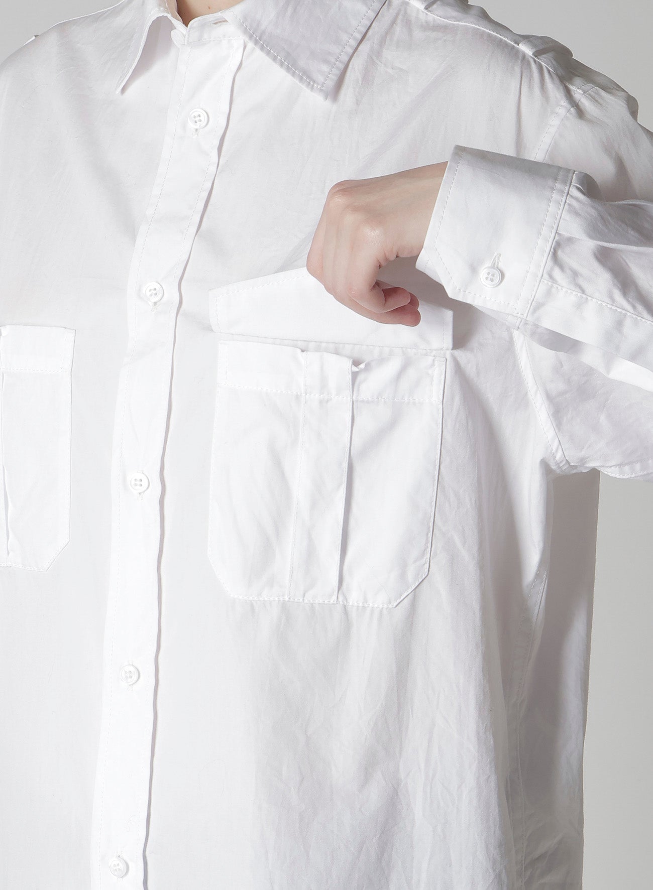 100/2 BROAD SHOULDER LOOP WORK BLOUSE