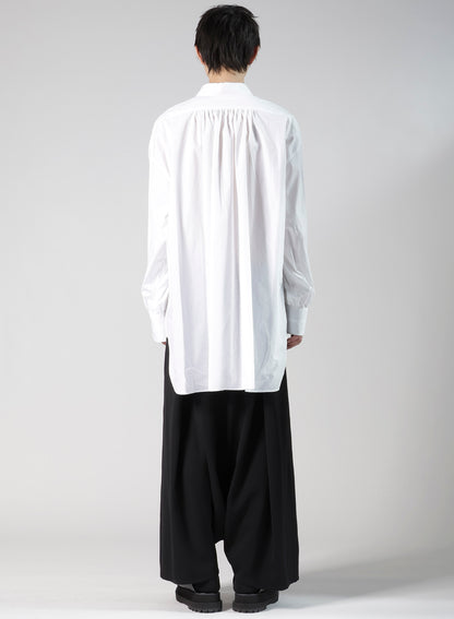 COMPACT TYPEWRITER PIN TUCKED BLOUSE