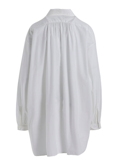 COMPACT TYPEWRITER PIN TUCKED BLOUSE