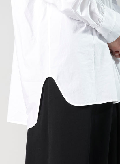 COMPACT TYPEWRITER PIN TUCKED BLOUSE