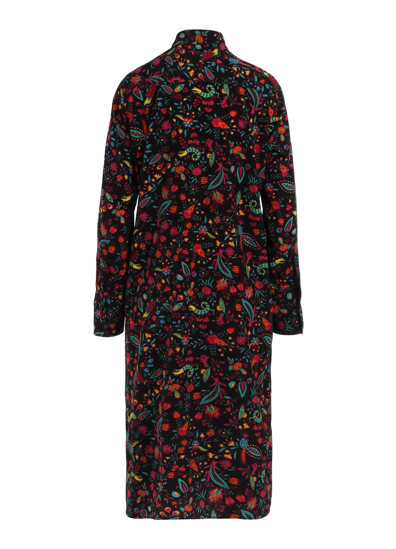 FLOWER PRINT LONG SHIRT