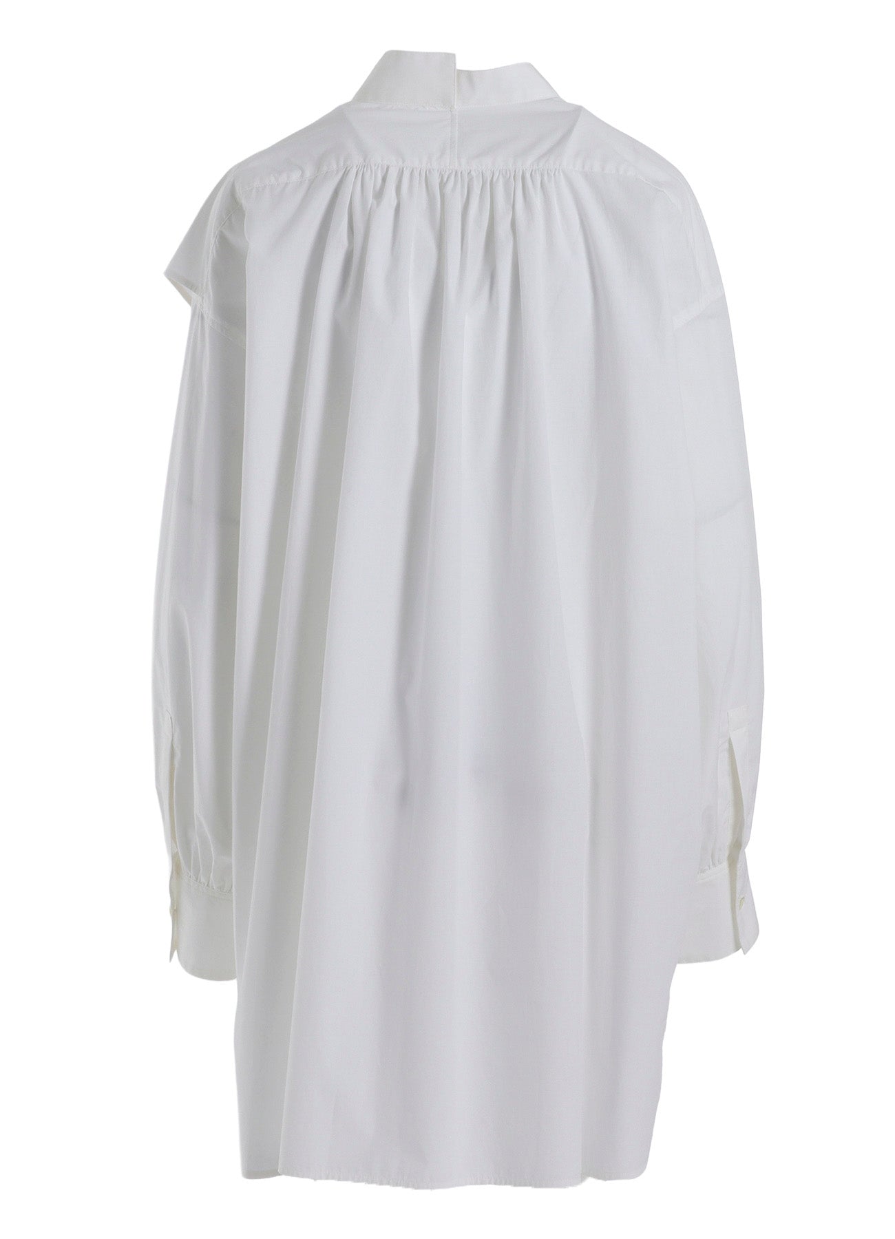 COMPACT TYPEWRITER PANEL DOUBLE BLOUSE