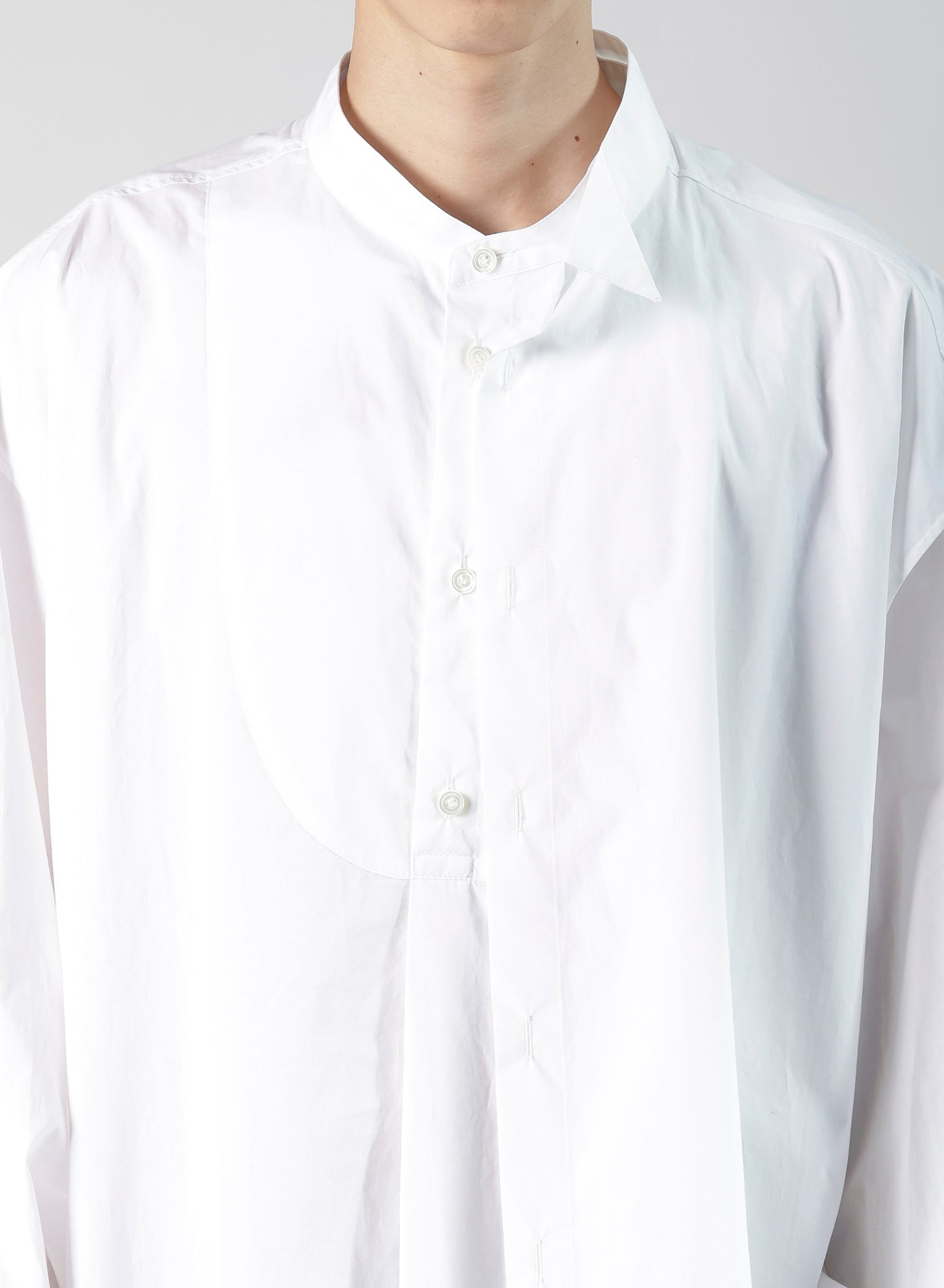 COMPACT TYPEWRITER PANEL DOUBLE BLOUSE