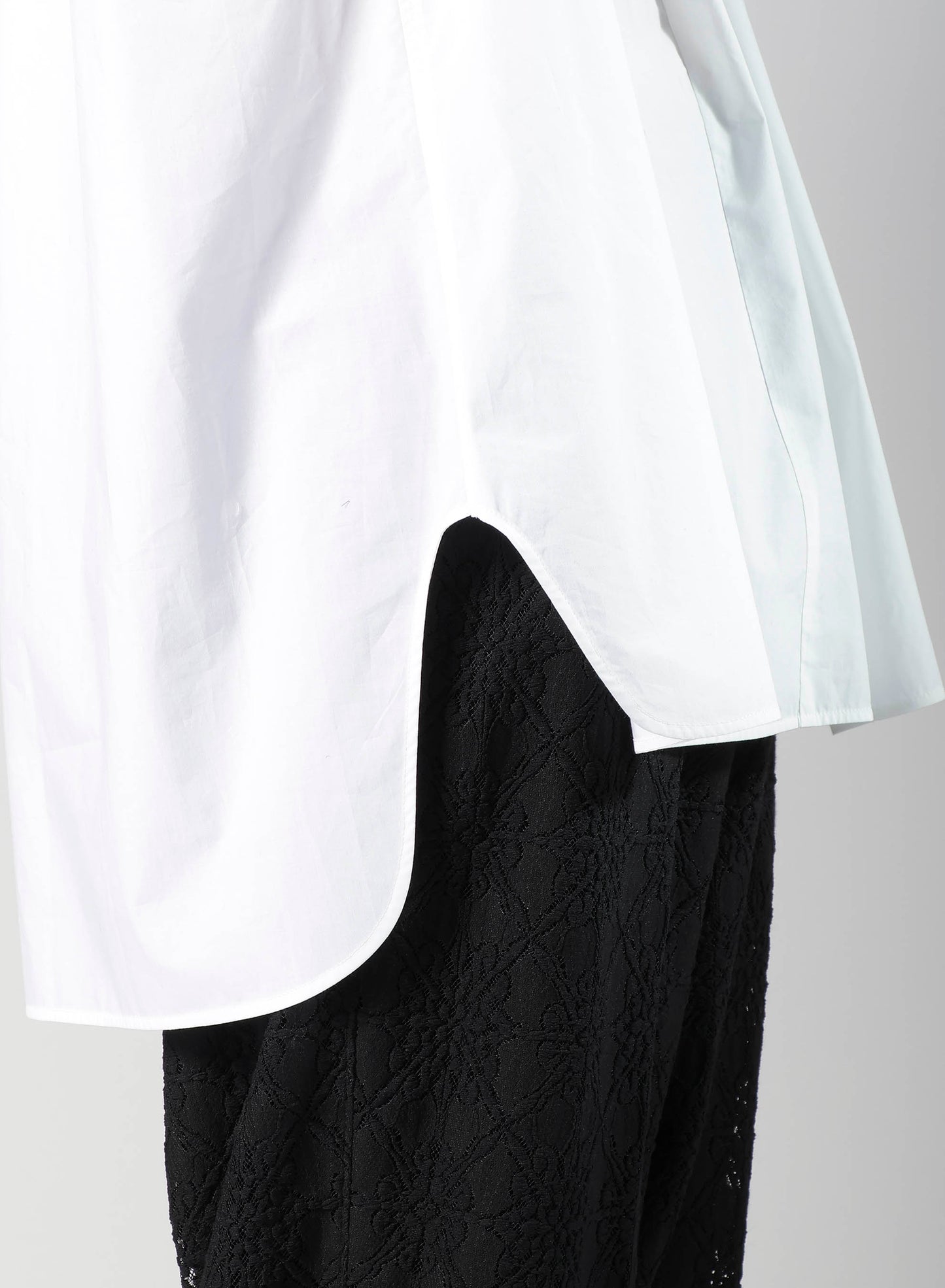 COMPACT TYPEWRITER PANEL DOUBLE BLOUSE