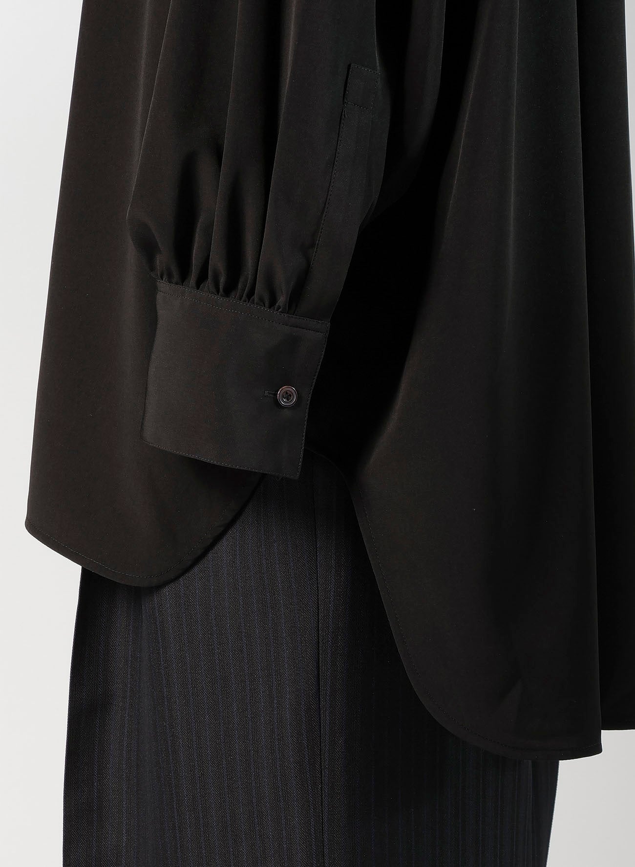 TA/PE SUPER VIYON TUSSER PANEL DOUBLE BLOUSE