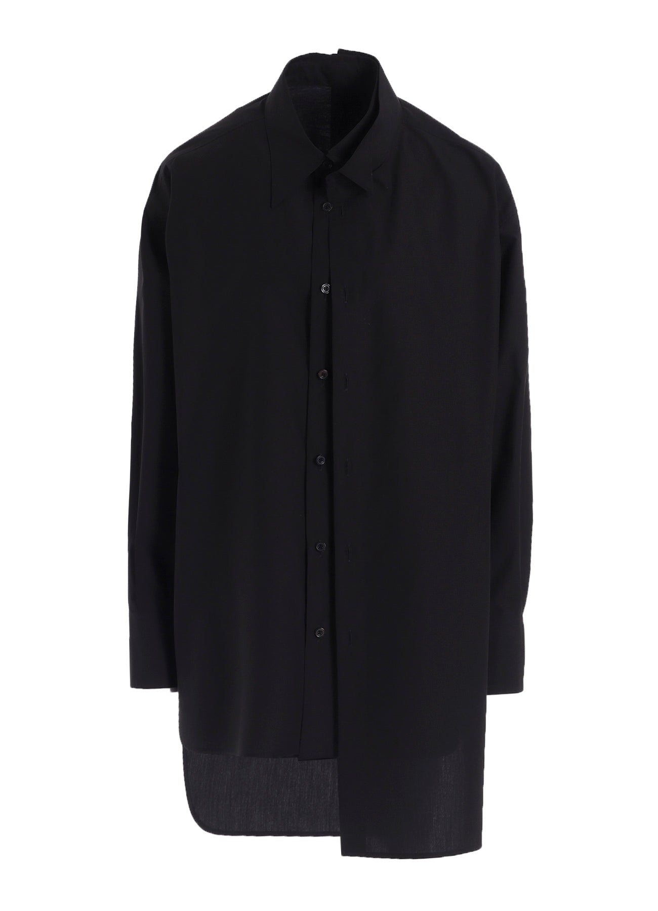 COMPACT TYPEWRITER WING COLLAR DOUBLE SHIRT
