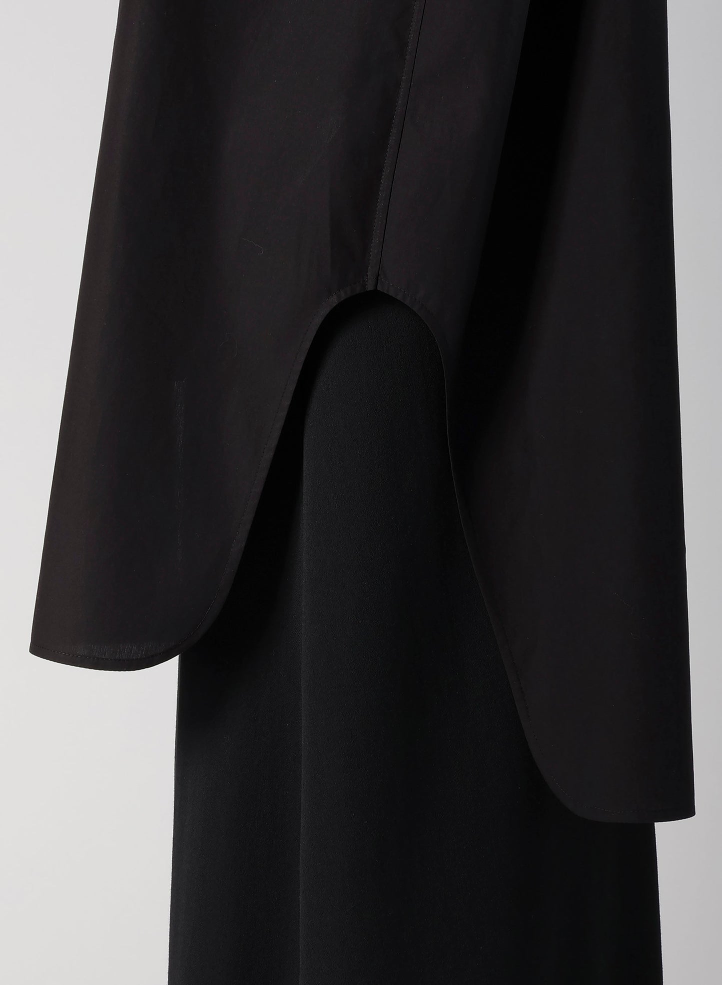 COMPACT TYPEWRITER WING COLLAR DOUBLE SHIRT