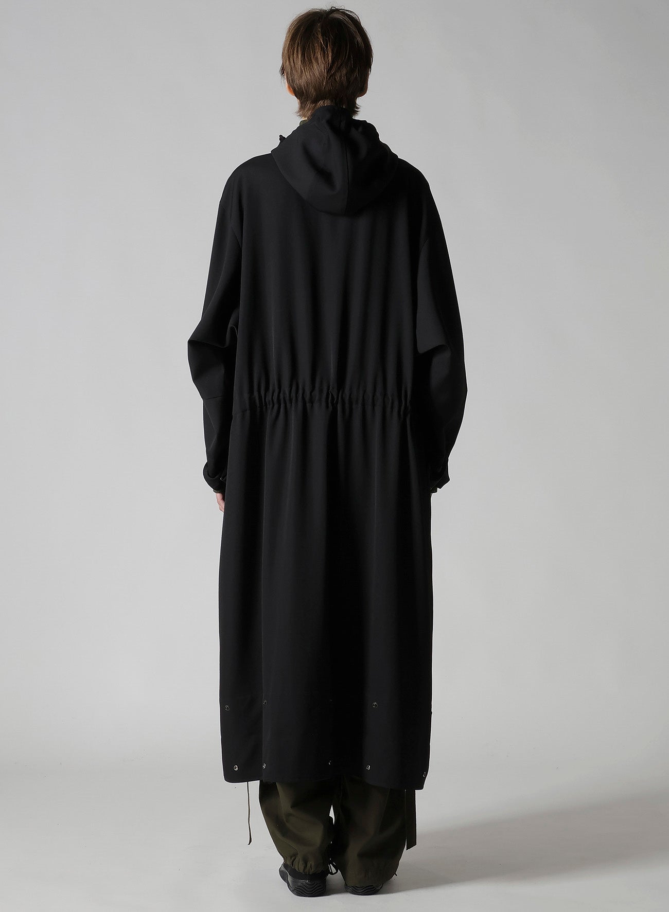WOOL GABARDINE MILITARY COAT