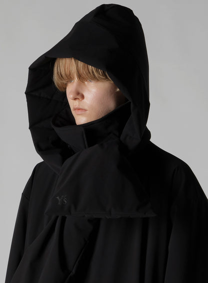 PE/TAFTA DETACHABLE HOODED COAT