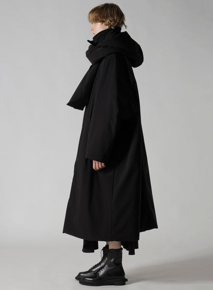 PE/TAFTA DETACHABLE HOODED COAT