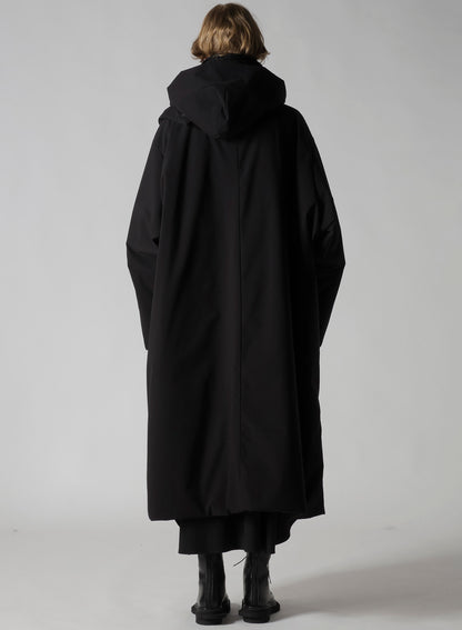 PE/TAFTA DETACHABLE HOODED COAT