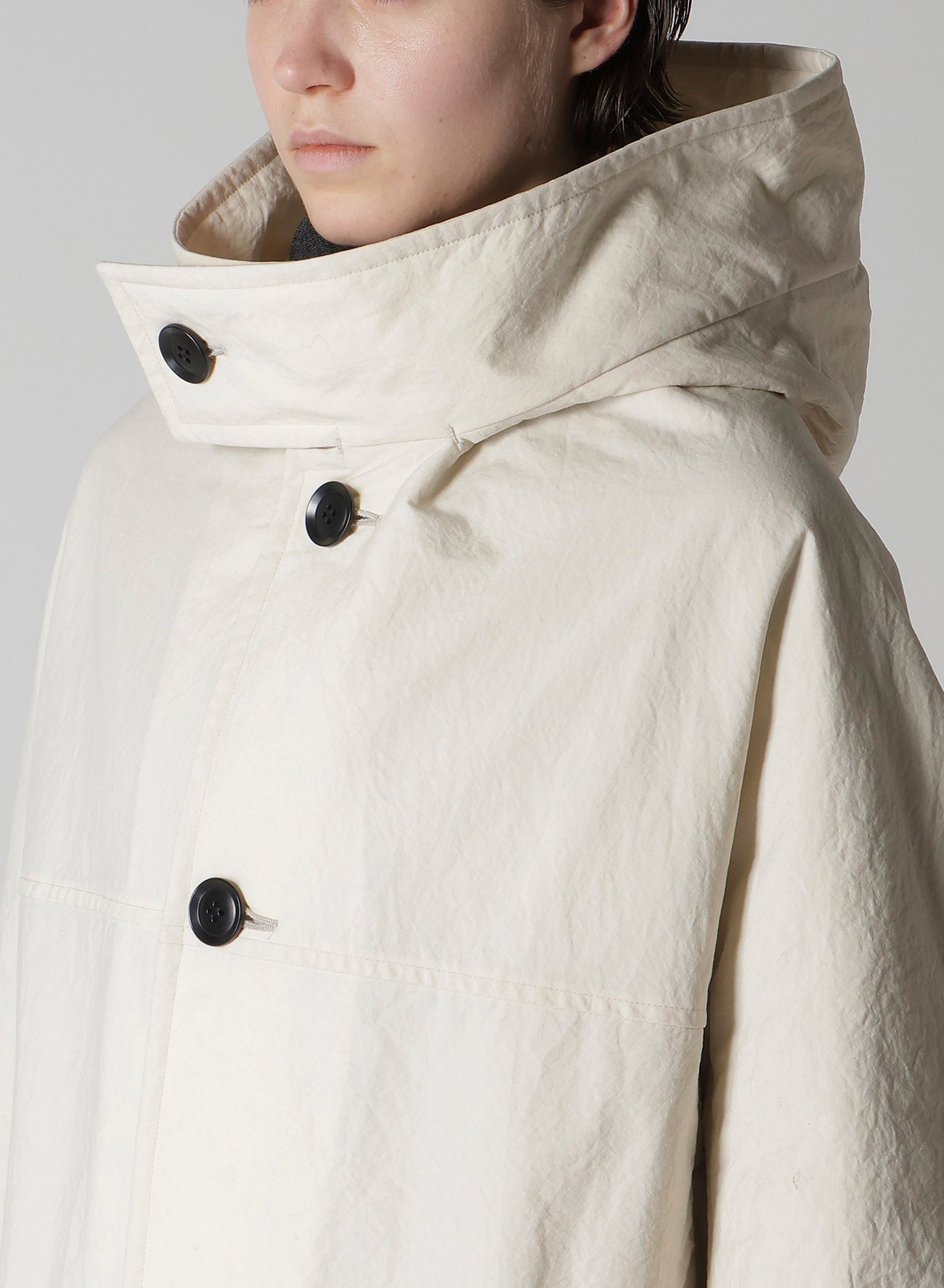 NY/ VINTAGE OXFORD HOODIE COAT
